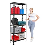 thumbnail of PROREGAL Mega Deal 2x Schwerlastregal APOLLO HxBxT 180x75x30 cm Fachlast 175kg Schwarz Kellerregal, Steckregal, Garagenregal, Lagerregal