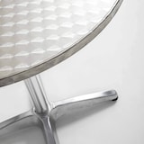 thumbnail of Table bistrot  ronde en aluminium
