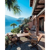 thumbnail of Mesa rectangular de madera para exterior 70X120 - SERENITY