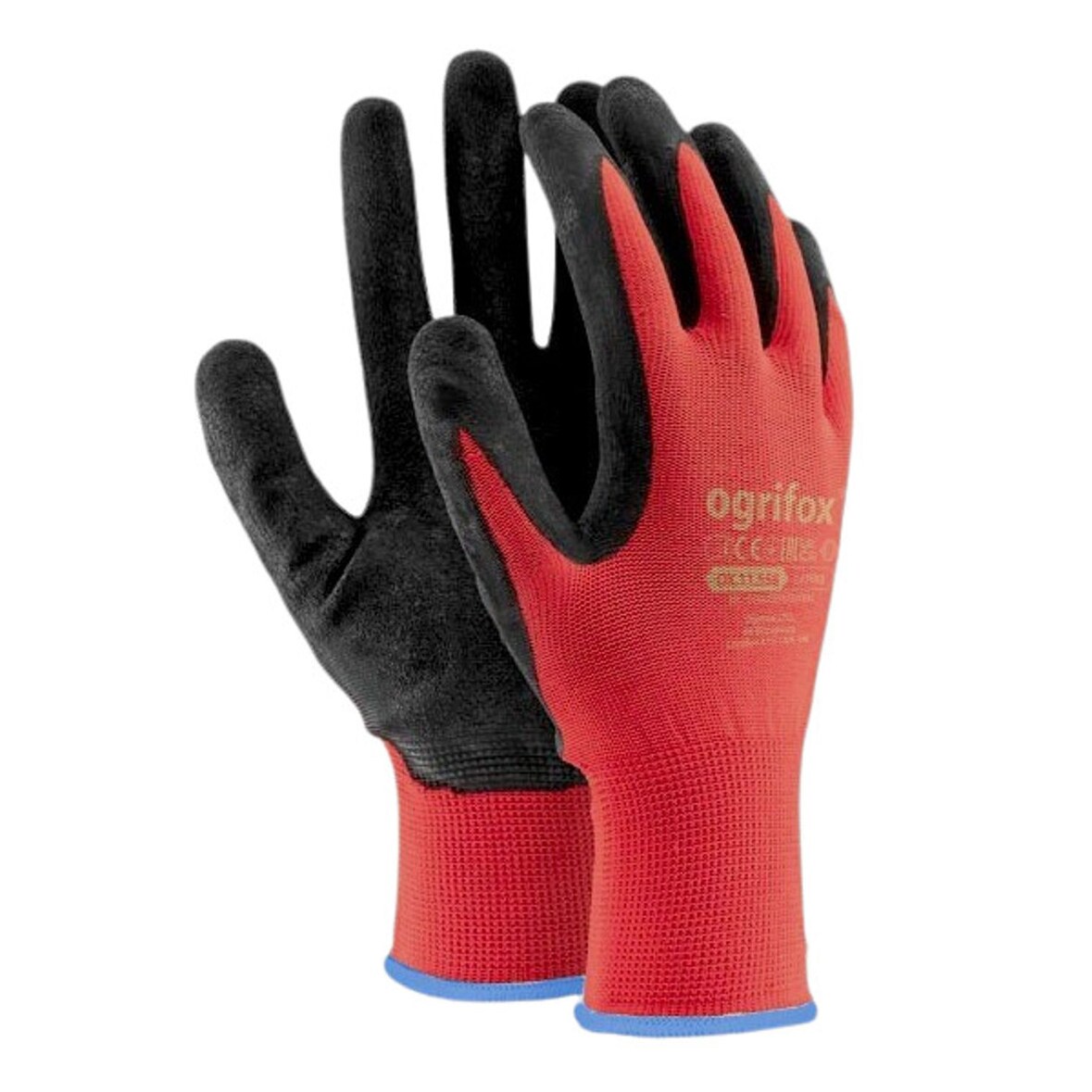 Ogrifox Arbeitshandschuhe Gr.9-11 Schutzhandschuhe Winter Montage Handschuhe Lateks CB, 9