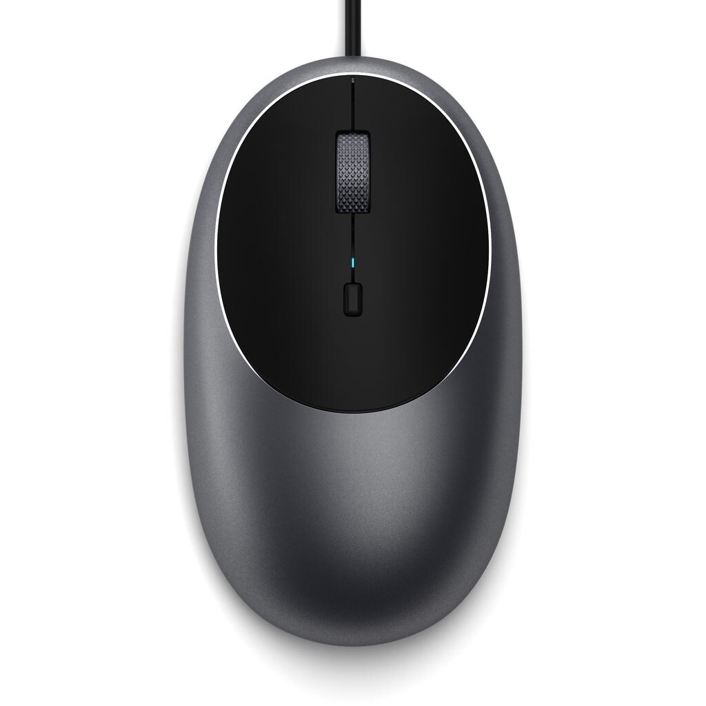 Satechi c1 souris filaire en aluminium usb-c - souris optique pour ord