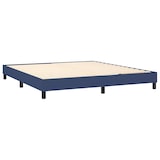 thumbnail of vidaXL Boxspringbett mit Matratze & LED Blau 160x200 cm Stoff