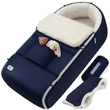 thumbnail of MONZANA® Baby Fußsack Premium Marineblau