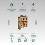 thumbnail of HORTALIA Estante de madeira Augusta