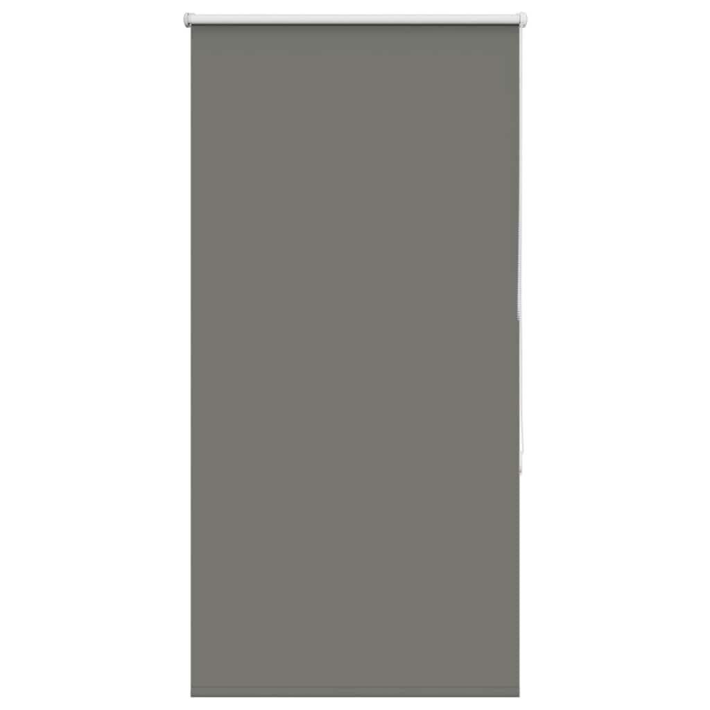 vidaXL Verdunkelungsrollo Grau 80x175 cm Stoffbreite 75,7 cm Polyester