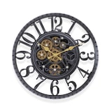 thumbnail of IvoQ Industrielle Wanduhr mit beweglichen Zahnrädern – Cooler Vintage Look – Retro – Perfekt für Wohnzimmer, Büro und Schlafzimmer – Einzigartiger Eye