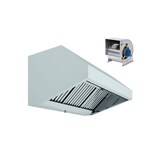 thumbnail of Campana Industrial Extractora Acero Inoxidable Con Turbina 1200x1000x680mm + 7/7-1/5CV