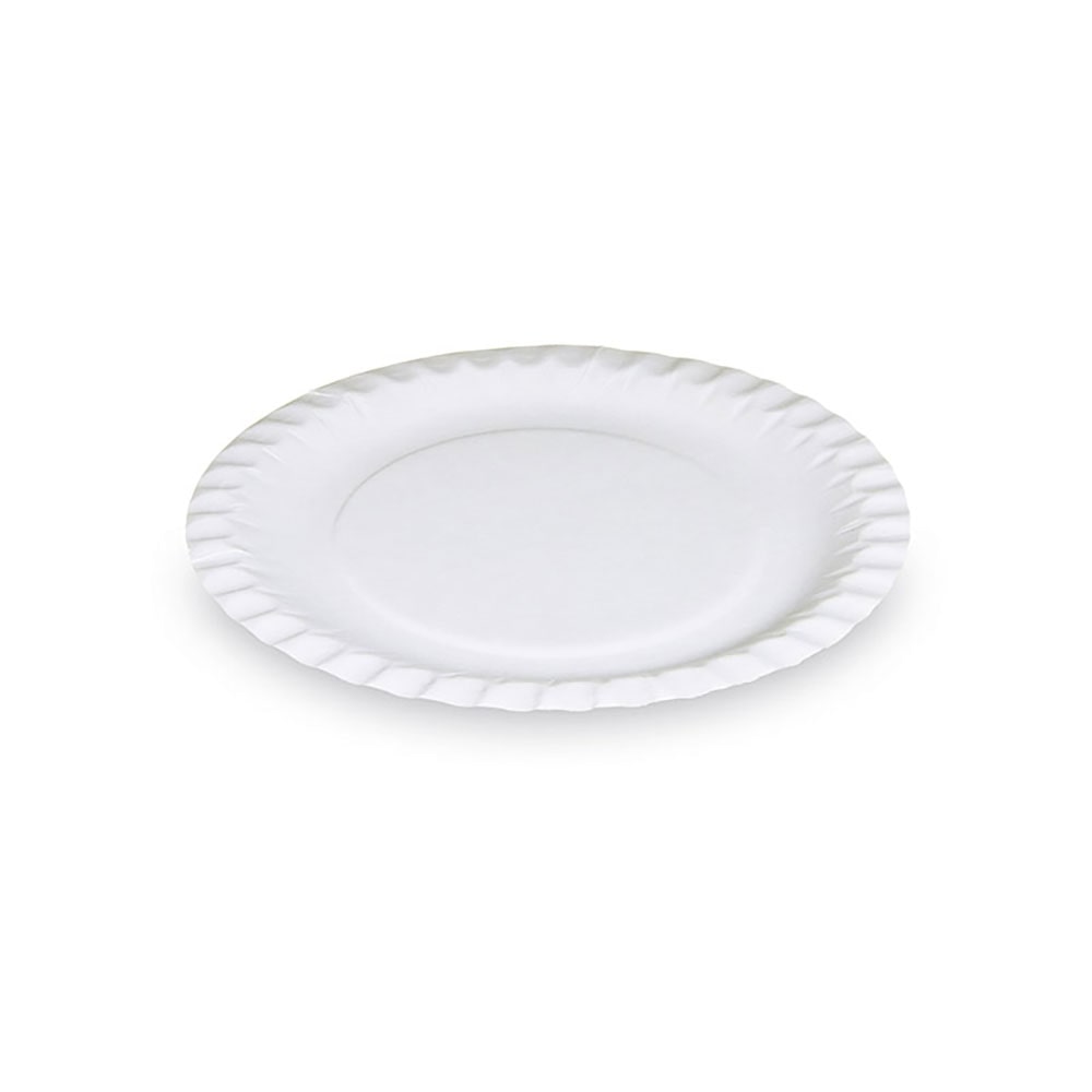 Pappteller weiß extra stark Ø 18 cm  Karton (500 Stück)