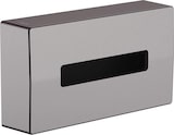 thumbnail of hansgrohe AddStoris Kosmetiktuchbox, Brushed Black Chrome
