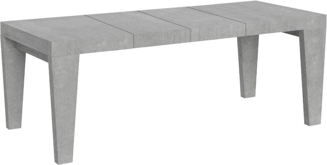 Ausziehbarer Tisch 90x160/264 cm Spimbo Premium Cement