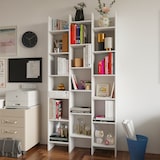 thumbnail of Libreria Marchina Design Cubico Scaffale Mensola Moderna Mobile per Libri con Ripiani per Soggiorno Salotto 192 x 96 x 25 cm Bianco Lucido