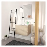 thumbnail of Meuble simple vasque 60cm SORRENTO Décor chêne + vasque