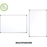 thumbnail of OFITURIA Pizarra Blanca Magnética Lacada Con Marco De Aluminio Resistente Fácil De Borrar En Seco, Medida 45x30 cm