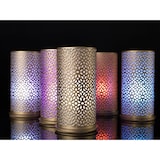thumbnail of LED-Set, Mehrfarbig, Wiederaufladbar, 12 Stück 70 x 40 mm 13 Std. Weiß, 1 Stk/Krt (1 x 1 Stk)