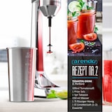 thumbnail of Arendo Getränkemixer elektrisch, 500 ml, 100 W, 2 Geschwindigkeitsstufen, für Protein Drinks Smoothies Eischnee Cocktails, Silber