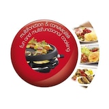thumbnail of Moulinex Re151812  Appareil A Raclette Multifonctions  Plancha Et Crepes 6 Personnes Noir