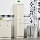 thumbnail of HOMCOM Mobile Bagno in Legno con 2 Armadietti Cassetto e Ripiani