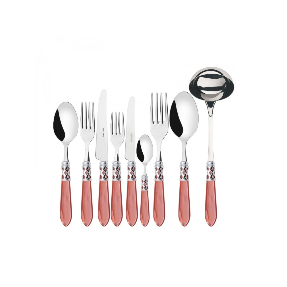 aladdin chromring, besteckset 75 tlg. Rostgriff, galeriebox, casa bugatti