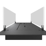 thumbnail of Bruciatore Inserto a Bioetanolo 200cm in Inox nero da incasso o appoggio da 6 lt con vetri inclusi