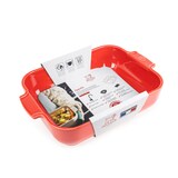 thumbnail of PEUGEOT Keramik Auflaufform APPOLIA 32cm Rechteckig Rot Spülmaschinenfest