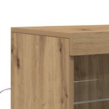thumbnail of vidaXL Sideboard mit LED-Leuchten Artisan Eiche 41x37x67 cm