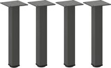 thumbnail of Helloshop26 - Set mit 4 verstellbaren modernen geometrischen Couchtischbeinen 42 x 44 cm anthrazitfarbener Stahl 02_0056751