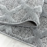 thumbnail of Carpetsale24 Teppich Rund 160 cm Grau, Hochflor Wohnzimmer Teppich, Weich & Flauschig, Skandinavisch Boho Stil, Langflor Shaggy, Skandi Design