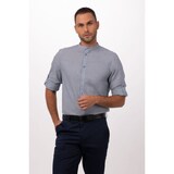 thumbnail of Chef Works® VERISMO Herren Stehkragenshirt der Contemporary Collection Artikel SFB02 Blau Größe XL