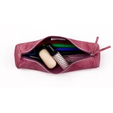 thumbnail of Clairefontaine 4x Rundes Schlampermäppchen aus Lammelder Tie & Dye, dunkelrosa - Rosaviolett 410174C