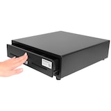 thumbnail of Monepass CD145b – 33,5cm – Cassetto portadenaro Low Duty 4 banconote / 8 monete con apertura manuale Push-Open