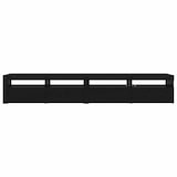 thumbnail of vidaXL TV-Schrank-Set 3 pcs Schwarze Eiche 240 x 35 x 40 cm