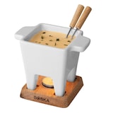 thumbnail of Boska Tapas Fondue Bianco - Kleines Fondueset - Für Käsefondue und Warme Saucen - Fondueset - Mit teelicht - Für 1 bis 2 personen - 300 ml