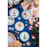 thumbnail of Excelsa set 6 piatti aperitivo Xmas Sweet Pastels porcellana 15x2x15 cm multicolor