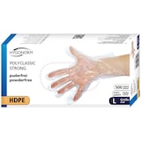 thumbnail of Einweghandschuhe aus HDPE Gr. L/9 Spenderbox Polyclassic Strong 500 Stück