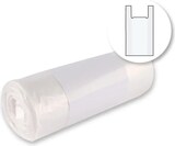 thumbnail of Müllbeutel mit Griff HDPE auf Rolle 50 L 60x72 cm 15 my 600 Stück Transparent Müll Beutel Müllsäcke