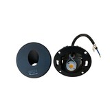 thumbnail of LED Stufenlechte Treppenleuchte als Wandleuchte für Außen- und Innenbereiche in grau Rund Neutralweiß