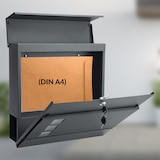 thumbnail of Monzana Briefkasten Zeitungsfach Sichtfenster