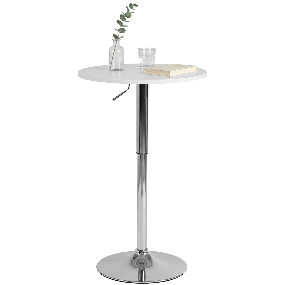CLP Stehtisch Lamoni Holz HBT: 85x60x60 cm weiß