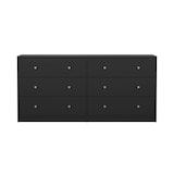 thumbnail of WellHome - Aparador Doble con 6 cajones en color Negro 144 x 31 x 69 cm - Ebro Black