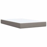 thumbnail of vidaXL Boxspringbett mit Matratze Taupe 120x190 cm Stoff