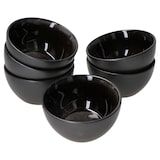 thumbnail of 6er Set Pudding-Schale Reactive Glaze Grey Black 6cm - 24321862