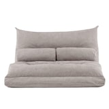 thumbnail of COSTWAY Divano pieghevole, divano letto 3 in 1 con funzione letto e schienale regolabile, divano letto con 2 cuscini lombari