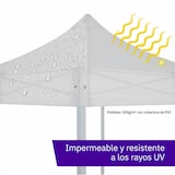 thumbnail of Tenda Pavilhão Dobrável Profissional 3x4,5m Preta | Estrutura Aço Reforçado 32x32x1 mm | Resistente para Exterior e Eventos