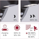 thumbnail of Paulmann Solar LED Hausnummernleuchte Soley Bewegungsmelder  IP44 3000K 42lm Anthrazit 94250