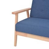 thumbnail of vidaXL 2-Sitzer-Sofa Stoff Blau