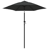 thumbnail of Parasol Anthracite 200x224 cm Aluminium Modèle Outdoor Orion Plus