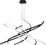 thumbnail of Moderner LED-Kronleuchter Top Light Tornado 69W 4450LM 1163/S80 Schwarz