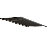 thumbnail of Elektrische Kassettenmarkise T122, Markise Vollkassette 4x3m ~ Polyester anthrazit, Rahmen grau