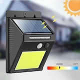 thumbnail of Luminária solar com sensor de movimento e luz para uso interior/exterior, 24 LEDs COB