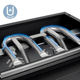 thumbnail of H.Koenig PLX1042 - Plancha 4 brûleurs U noire fonte émaillée